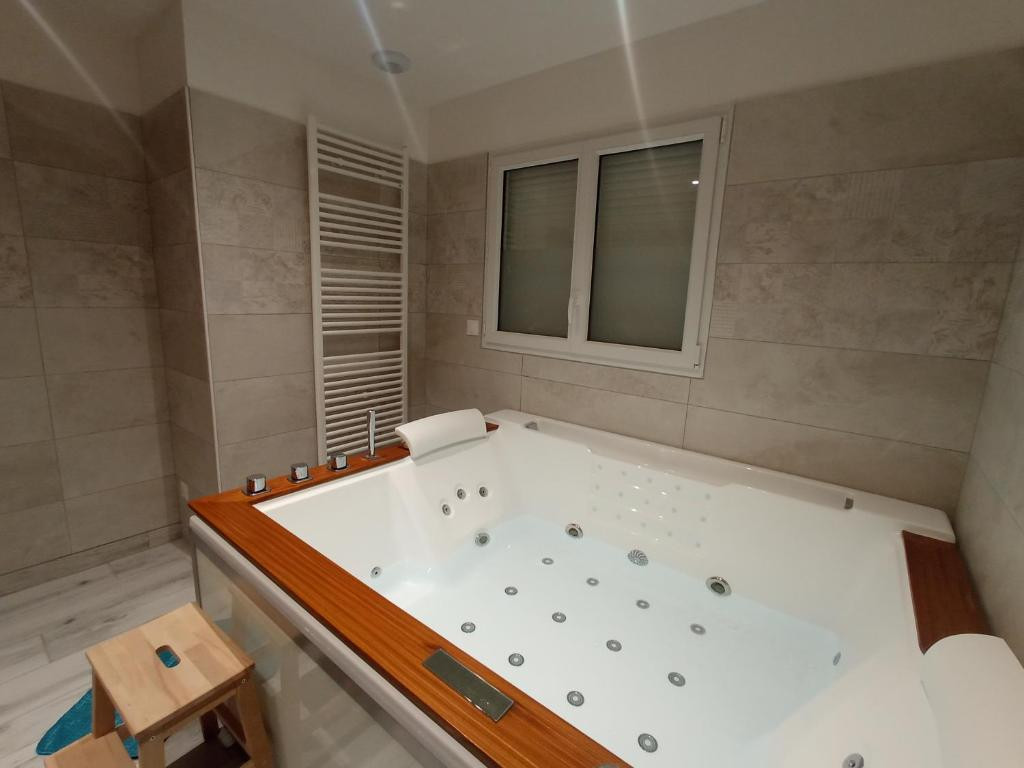 Baignoire balnéo double