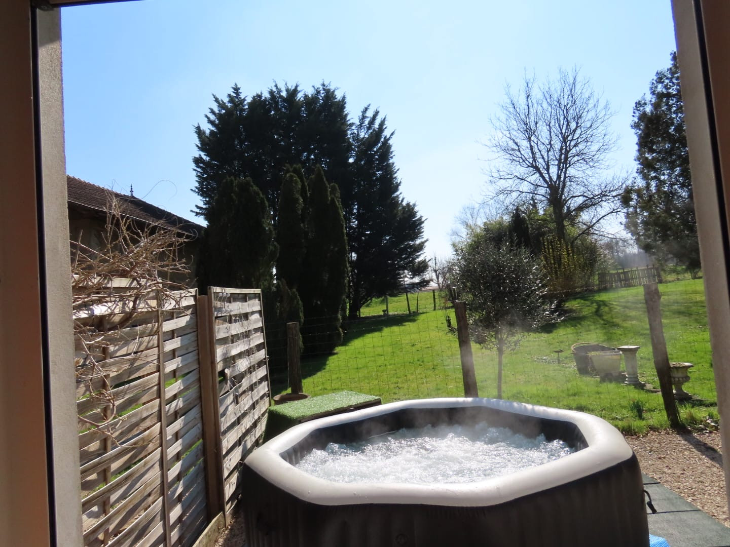 Moment de détente au SPA