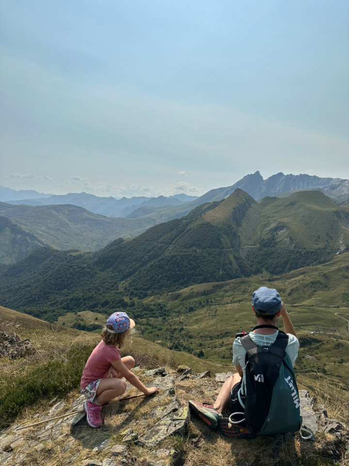 Randonnée de la montagne verte au départ de la maison.