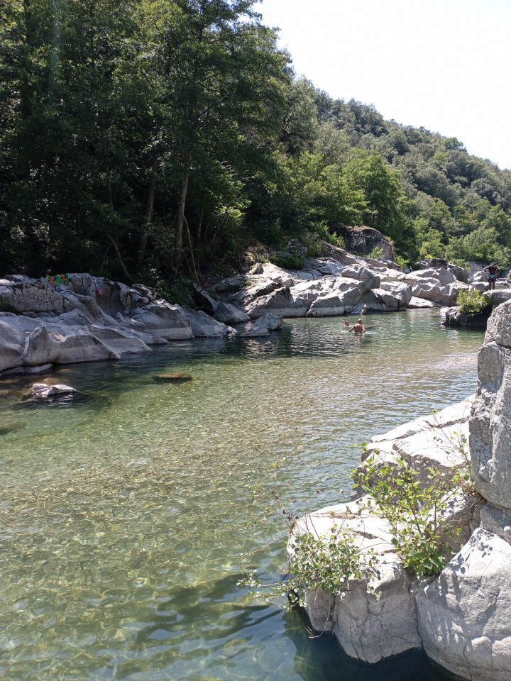 Baignade en milieu naturel