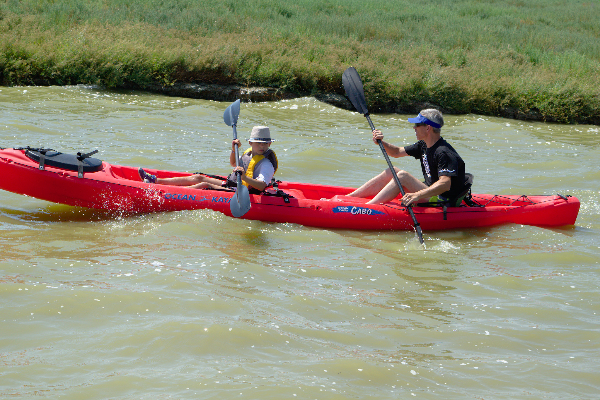 Sortie en Kayak sur l'étang de l'Or