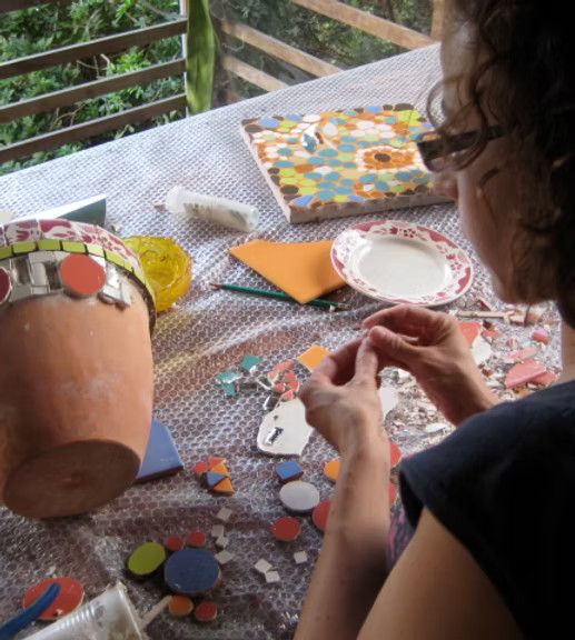 Séjour Atelier mosaïque ou Atelier à la demande