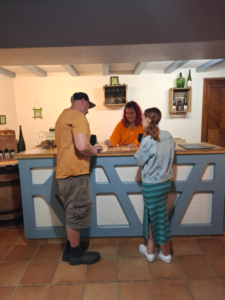 visite et dégustation de nos vins natures