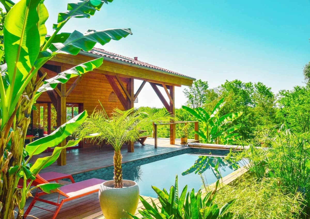 Une oasis tropicale au coeur de la forêt Landaise
