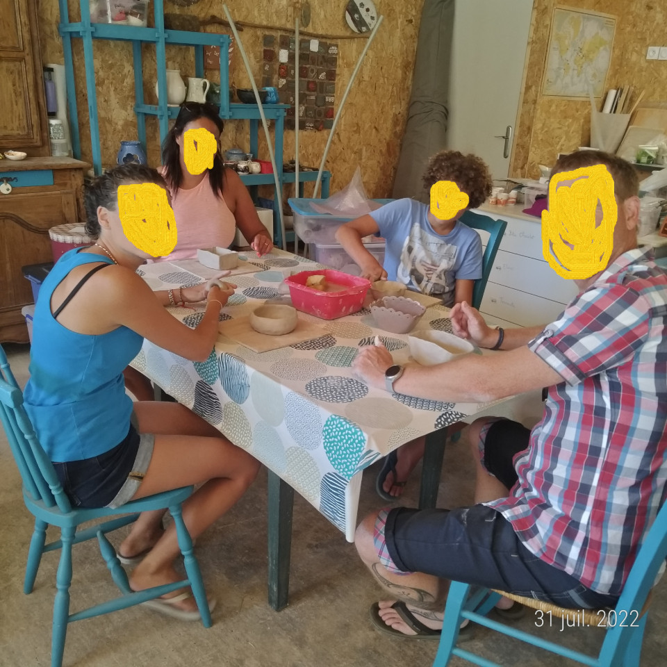 Atelier Céramique familial ou en duo