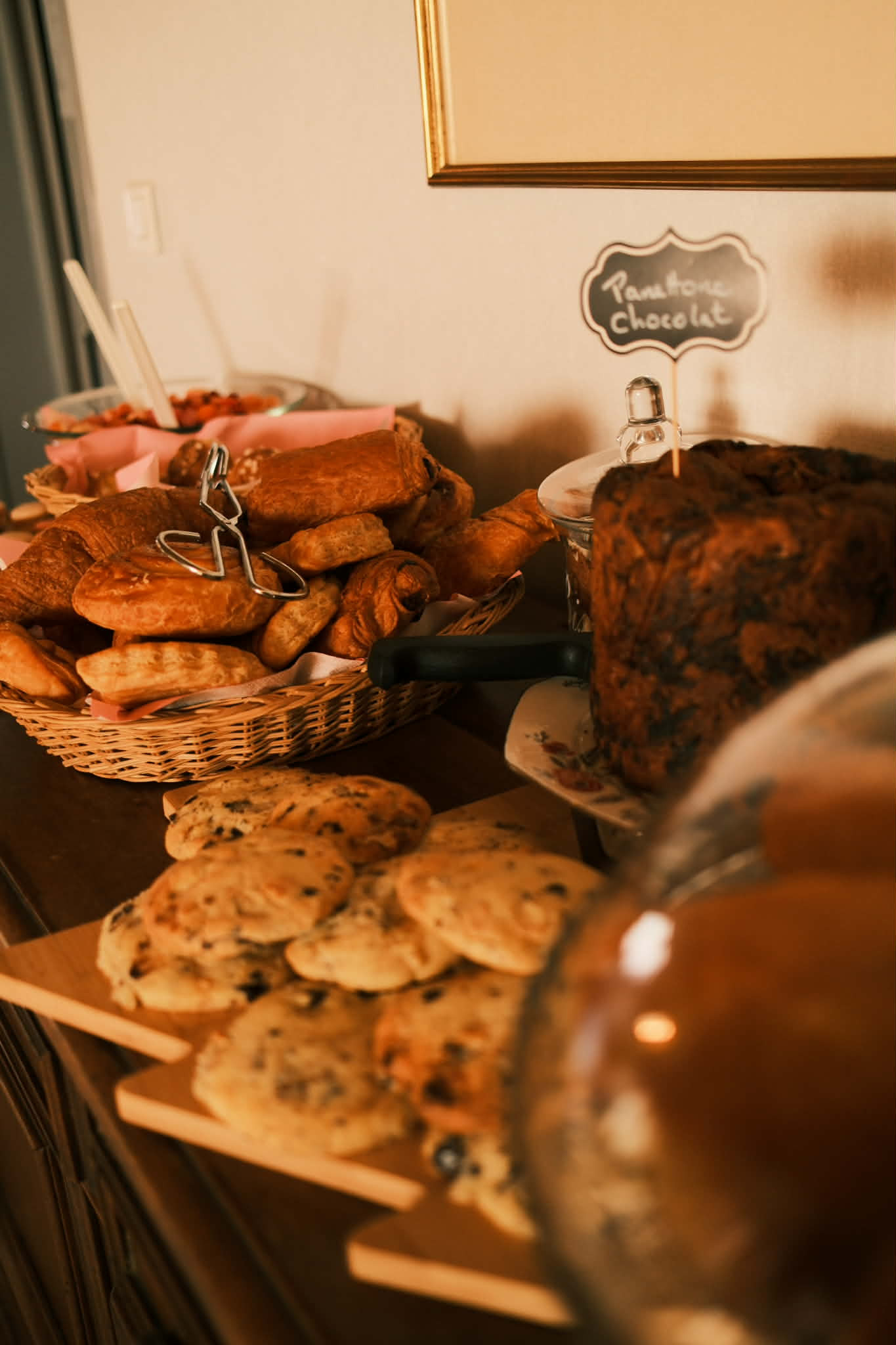 Petit dej complet fait maison alliant sucré et salé