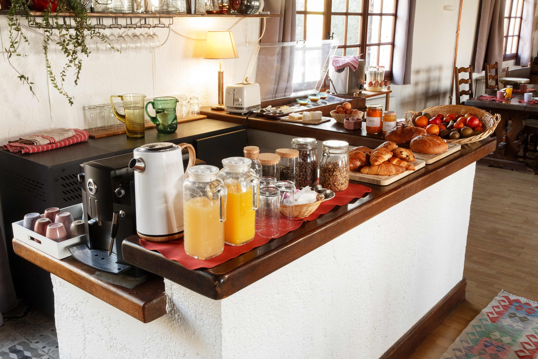 Petit-déj végétarien, local et de saison