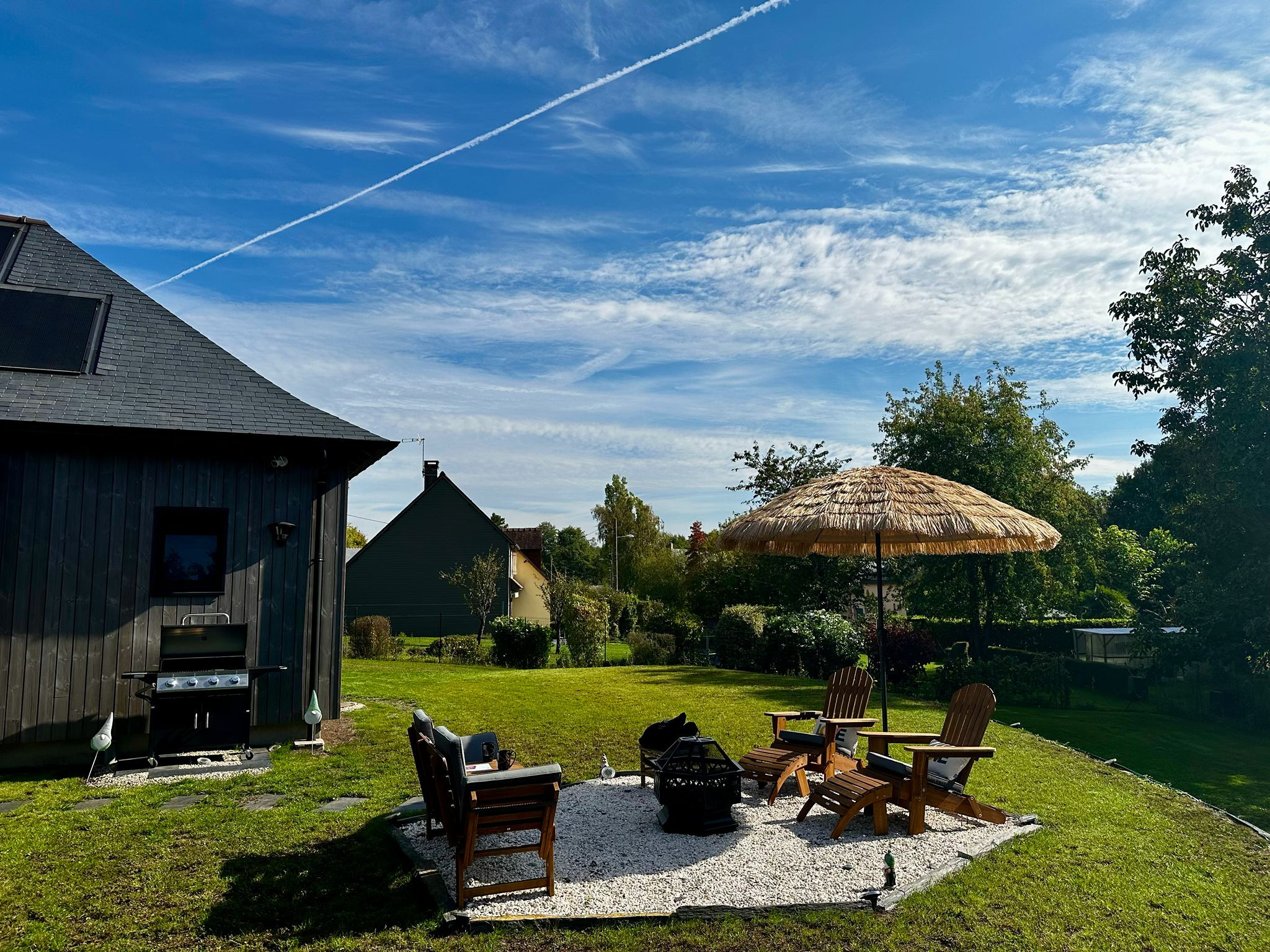 Un espace vert extérieur de plus de 600 m²