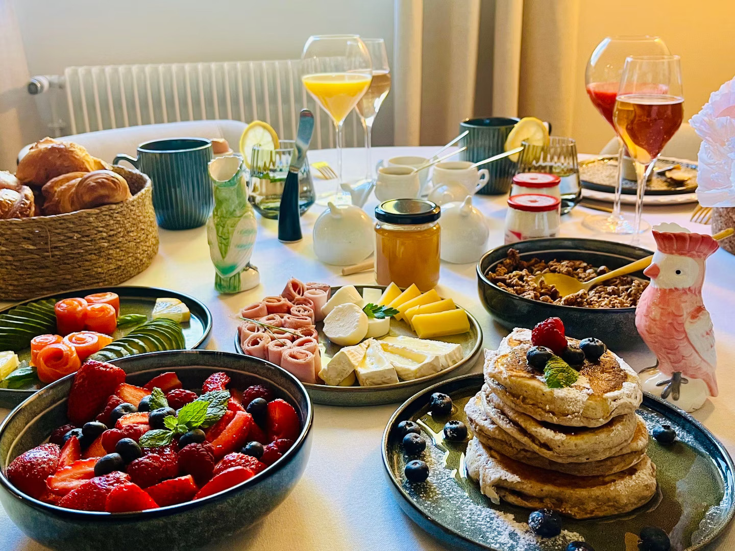 Petit-déjeuner gourmand