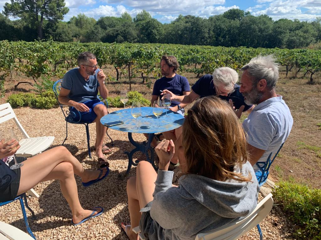 Dégustation de nos vins