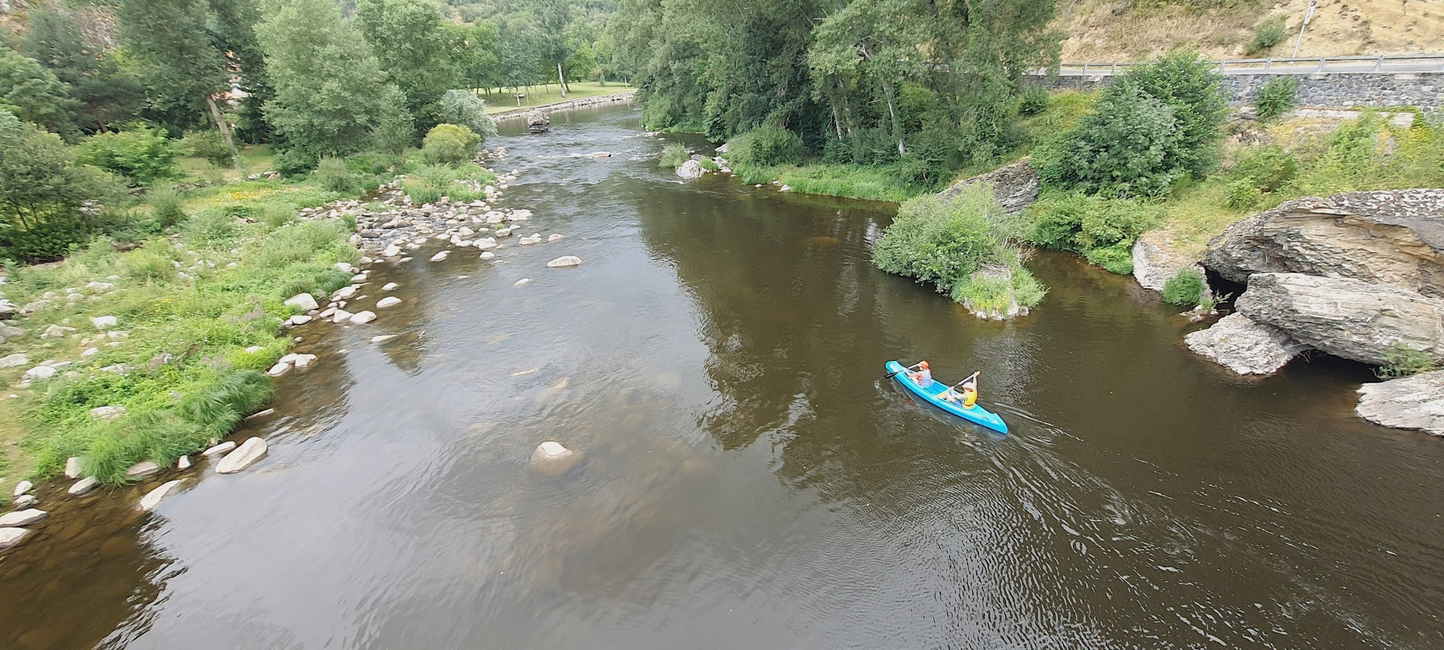 Prêt d'un canoé