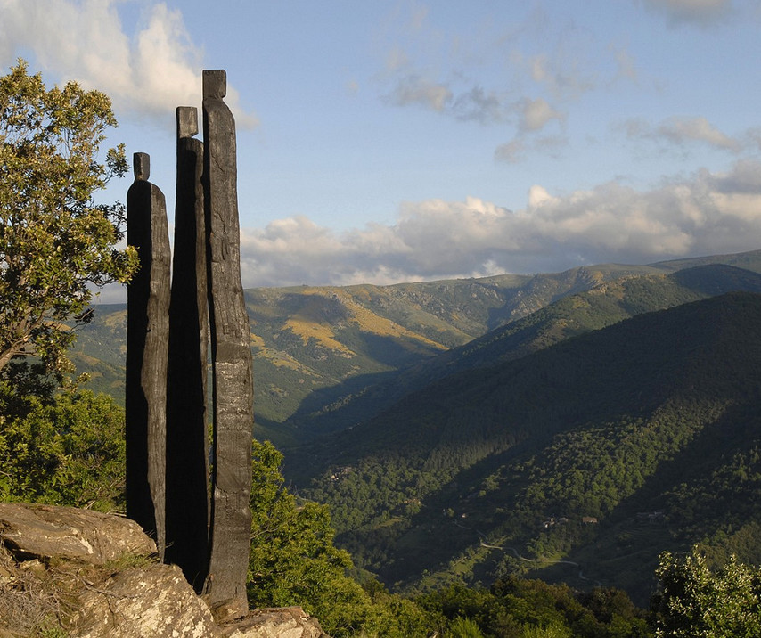 Le sentier des Lauzes au départ de la maison
