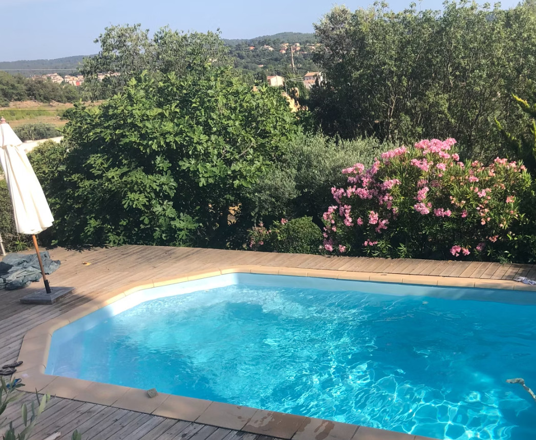 Lézarder au bord de la piscine