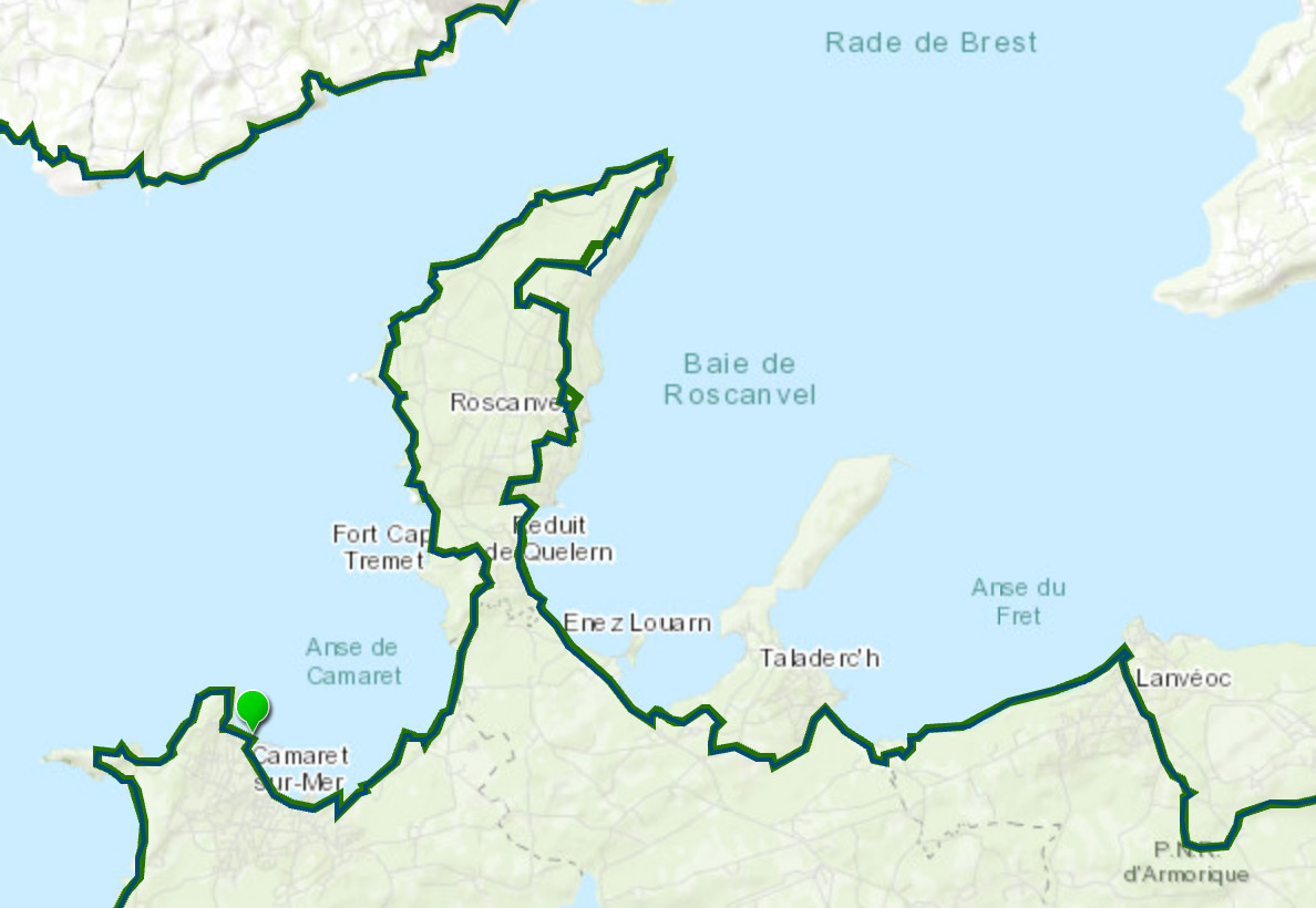 Sur le GR34