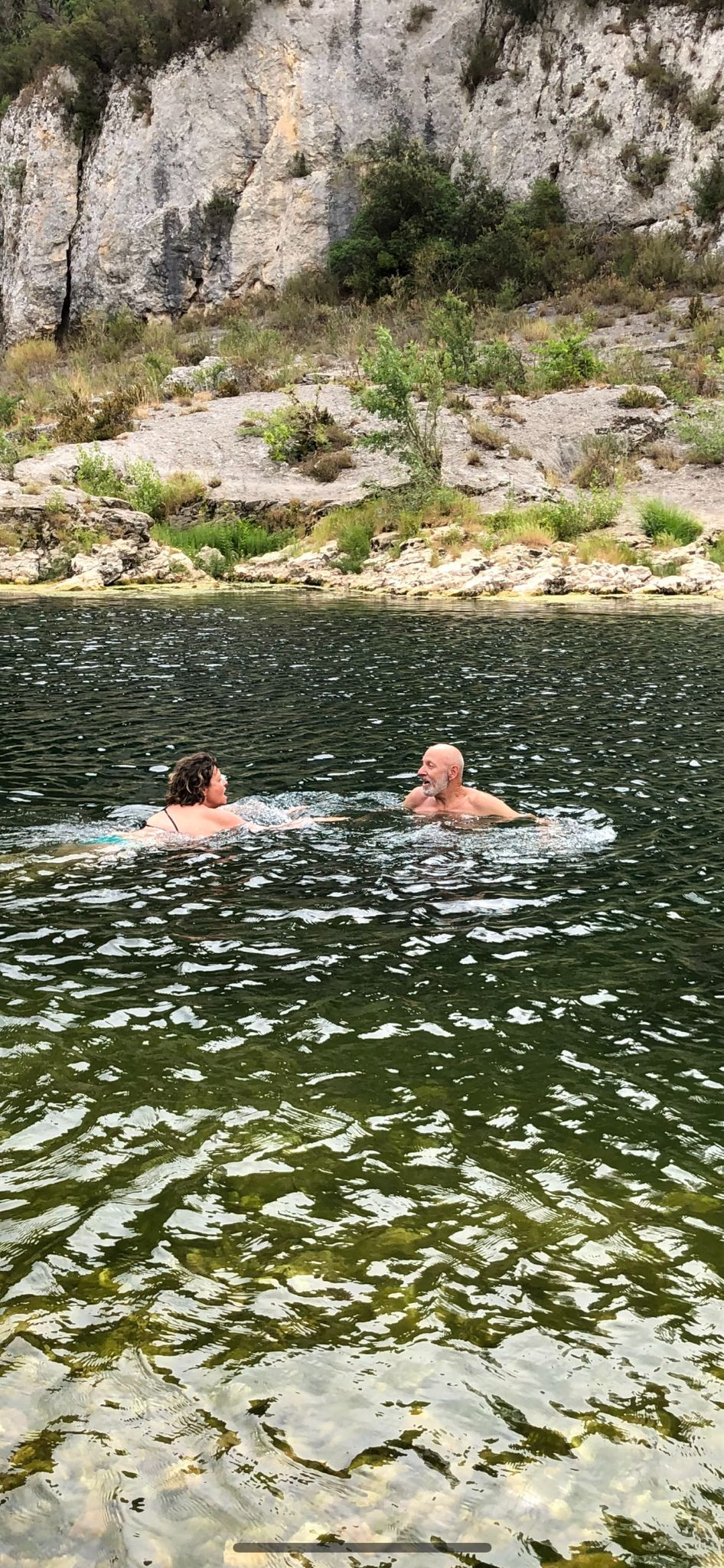Baignade et rando au Gardon