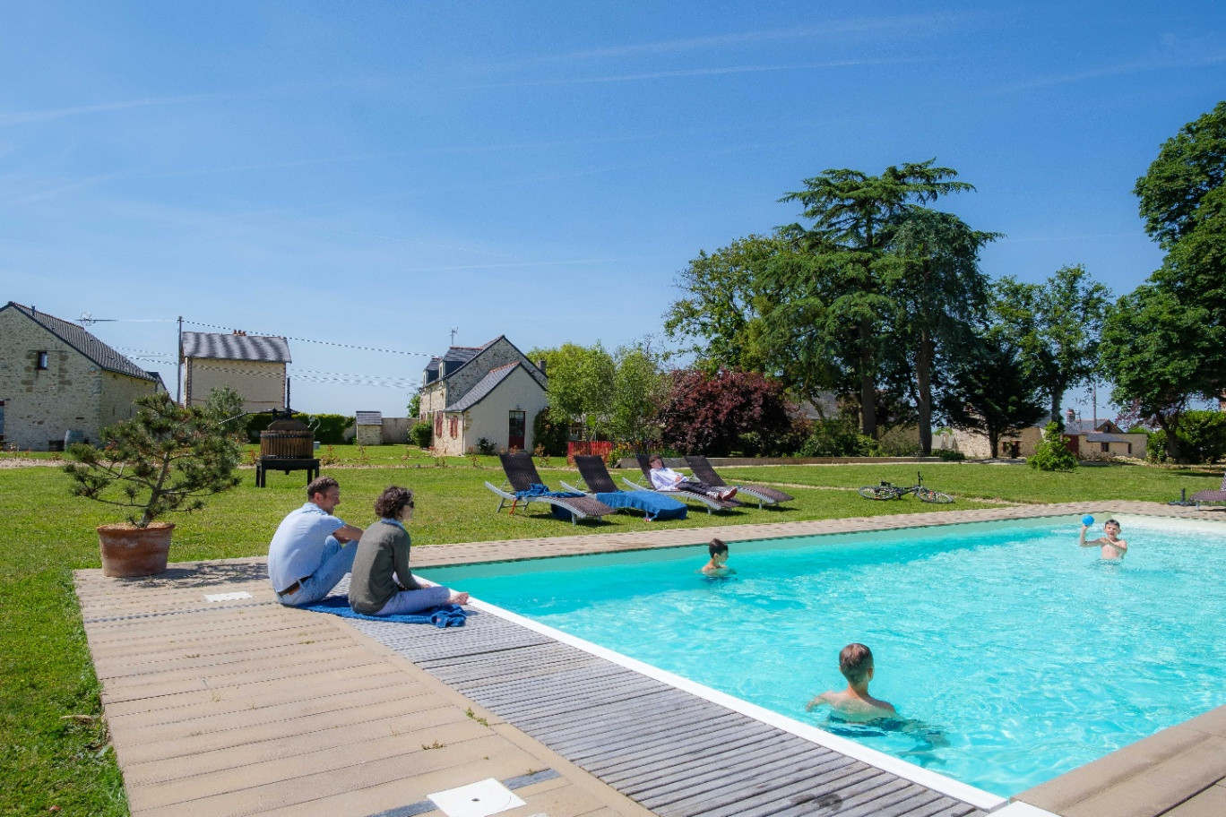Piscine avec vue