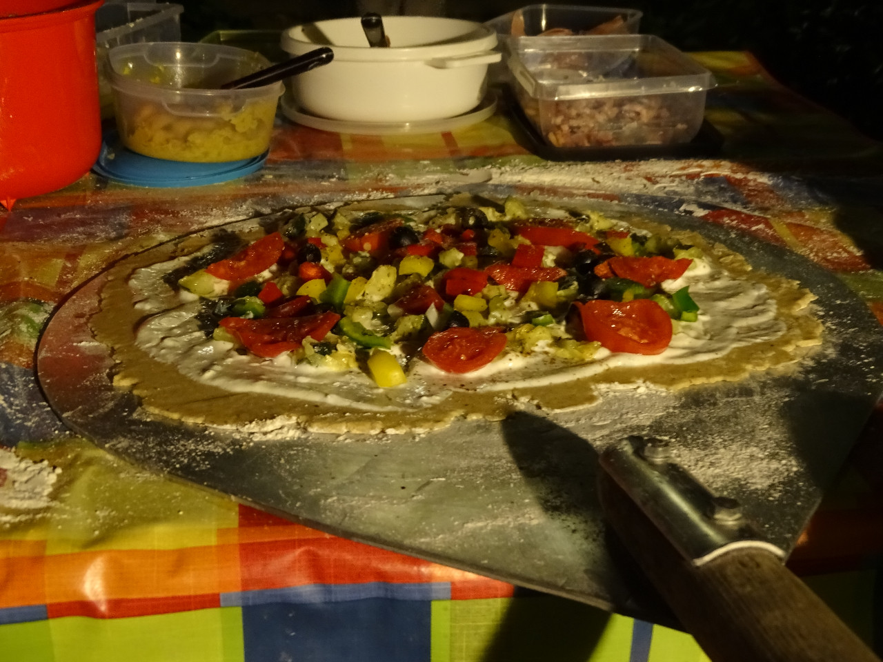 En juillet et août, pizzas au feu de bois