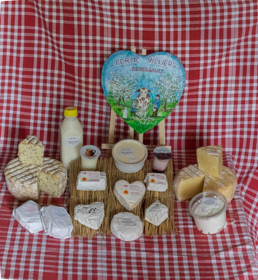 Découverte et vente du Neufchâtel AOP et autres produits de la ferme