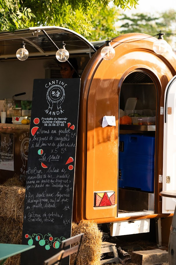 Food truck en été