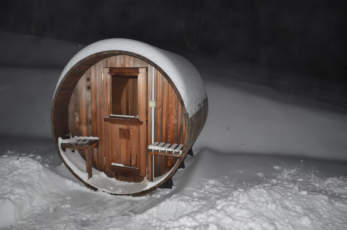 Sauna en pleine nature vosgienne