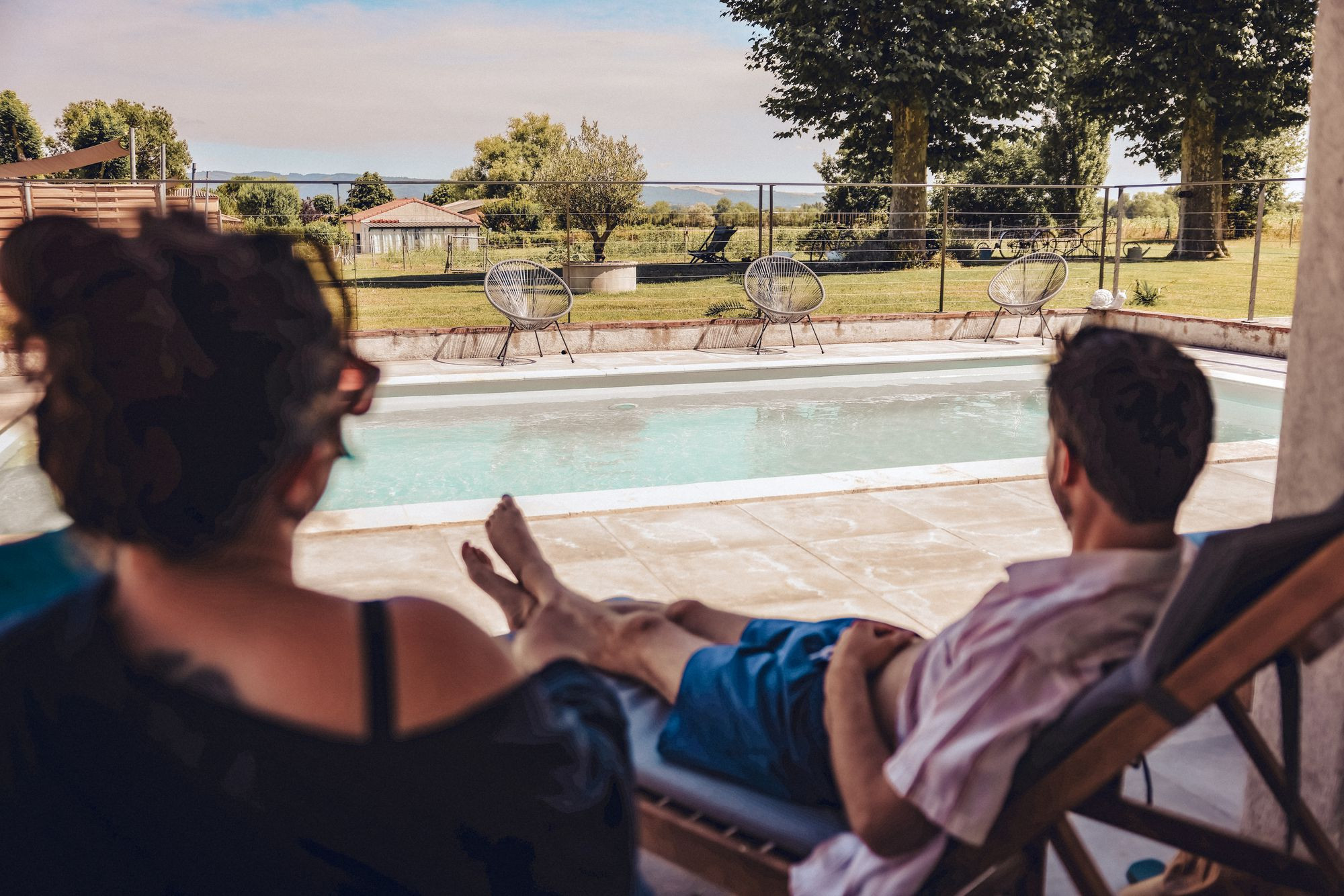 ☀️ Un espace piscine pour vos instants de détente