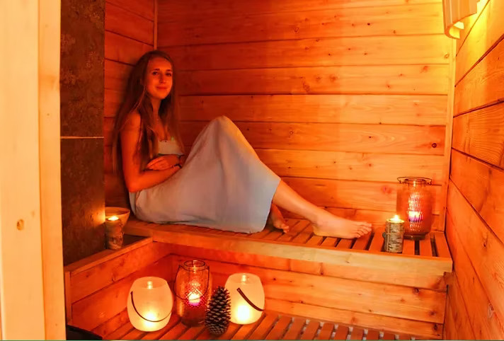 Accès libre à l'espace détente - piscine / sauna