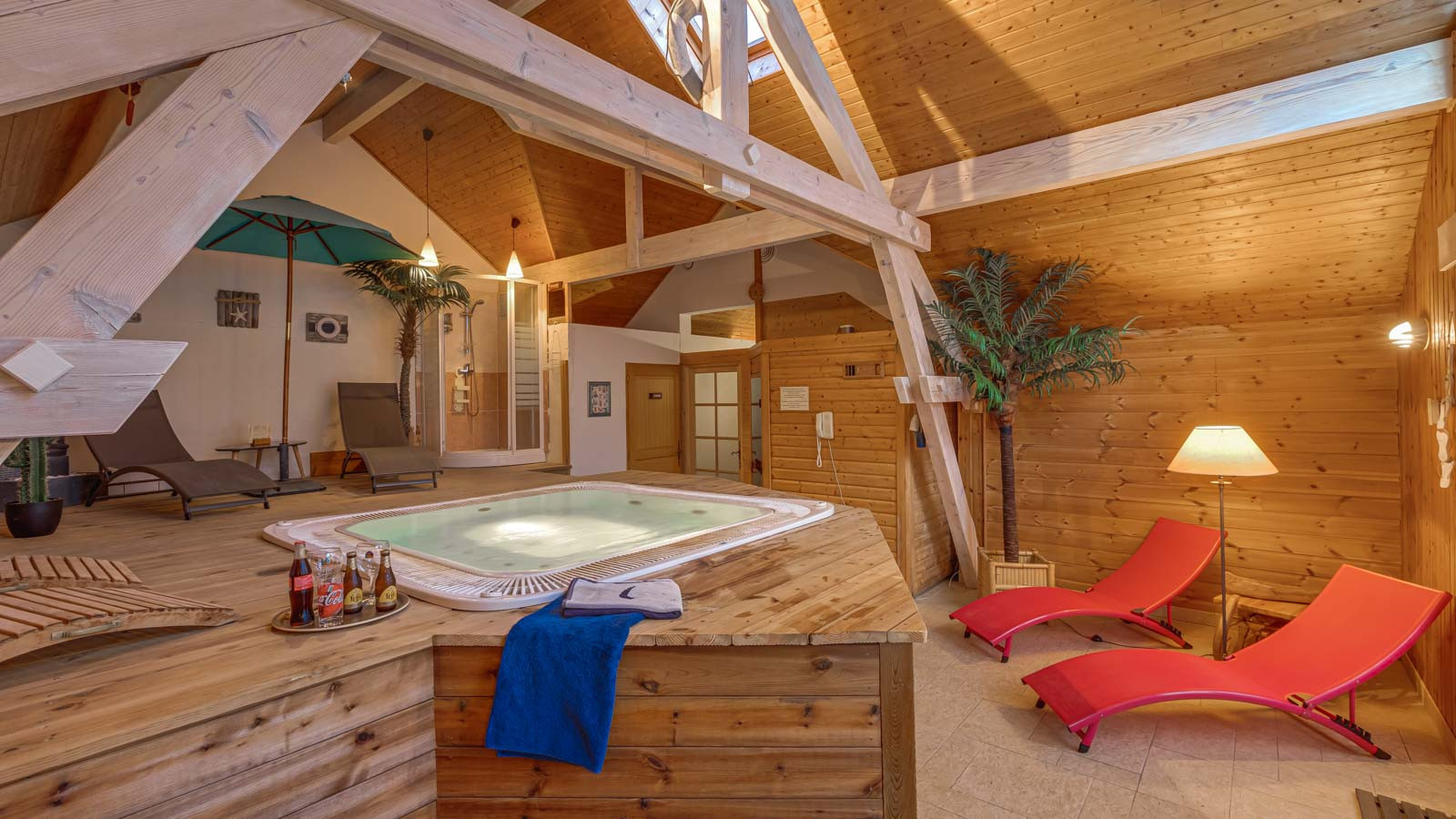 Espace Spa & Sauna vue Glaciers ( Séance Privée sur réservation)