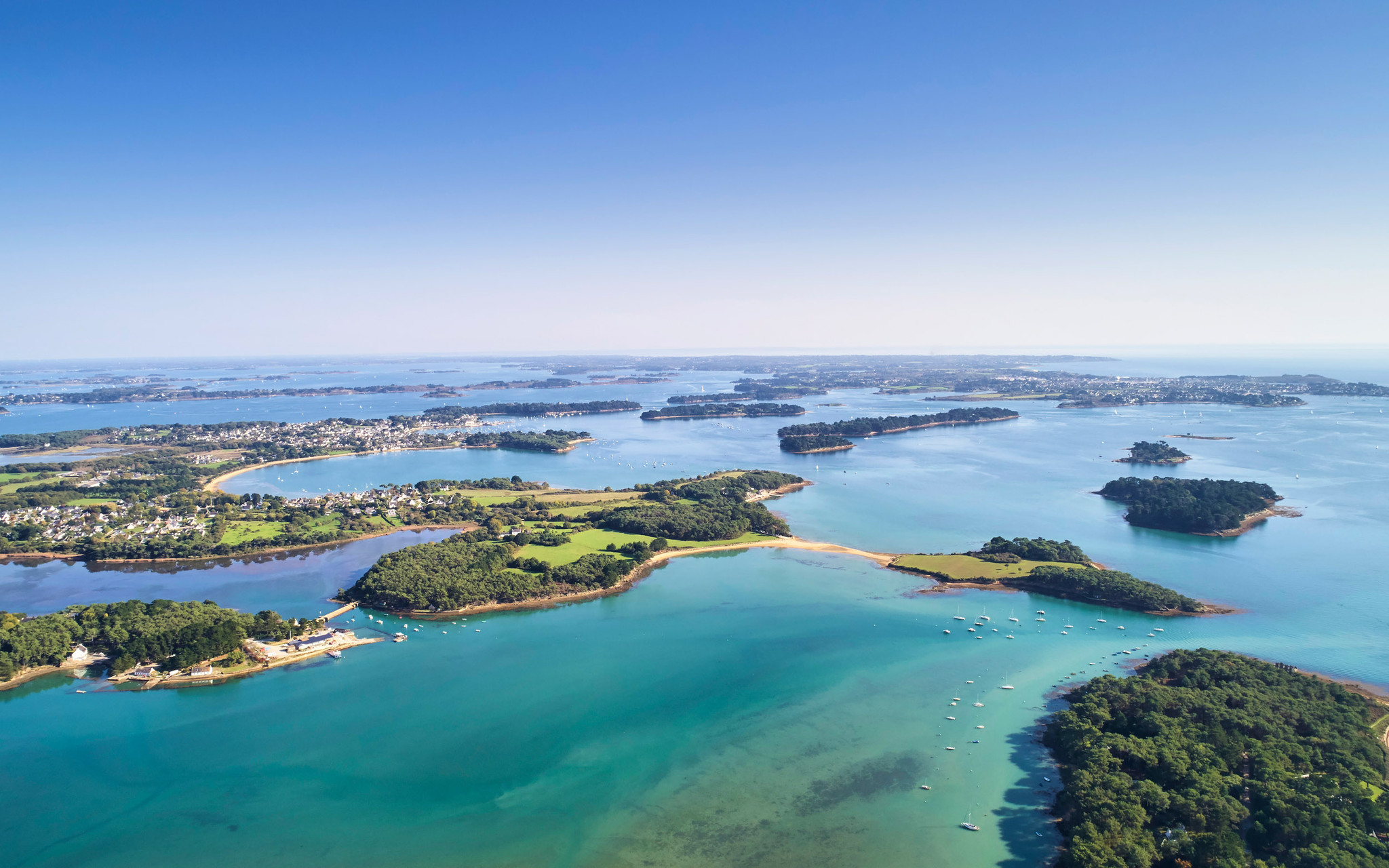 Parc de 2 ha au cœur du parc naturel régional du Golfe du Morbihan