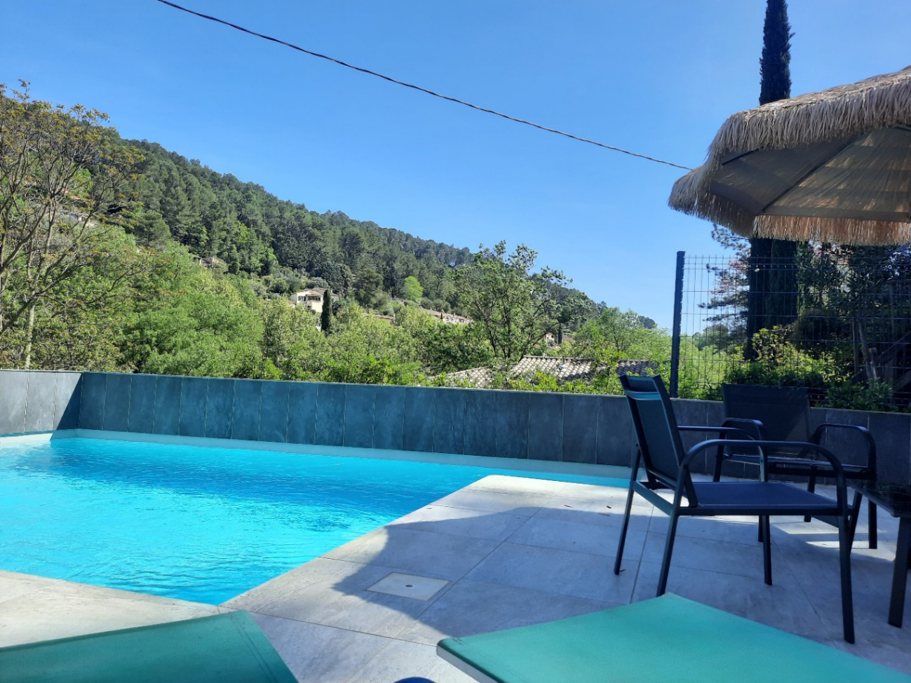 Piscine avec vue