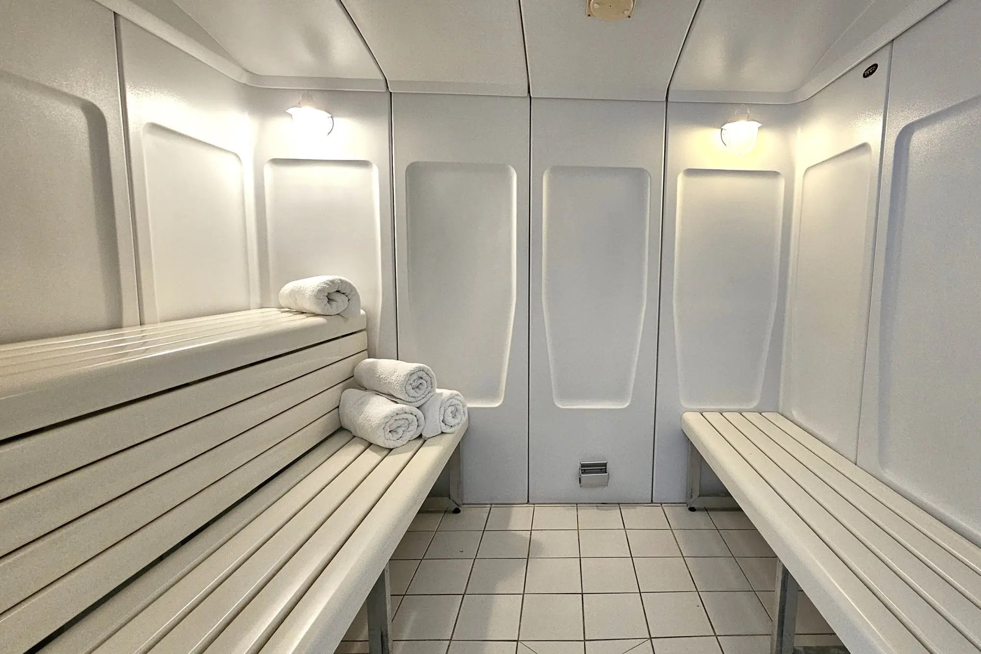 Hammam après une session de surf
