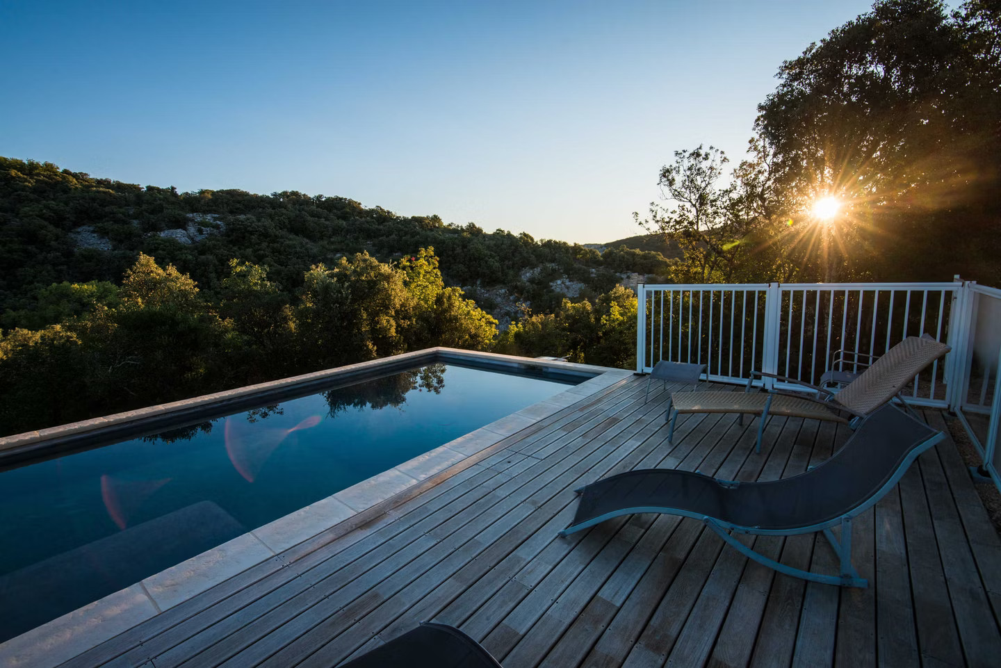 Piscine au sein d'un domaine d'exception