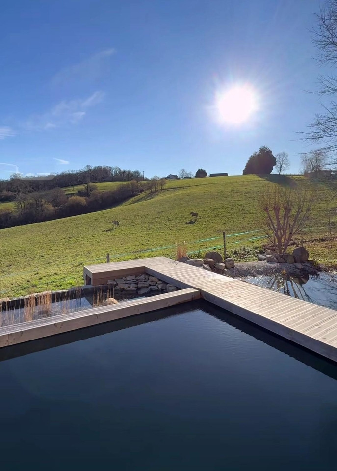 Bassin de nage naturel