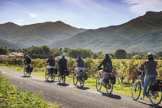 Le paradis des cyclistes au pied du gîte