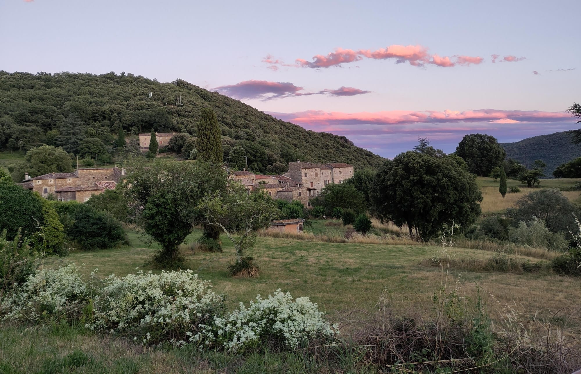 La vue sur les Cévennes