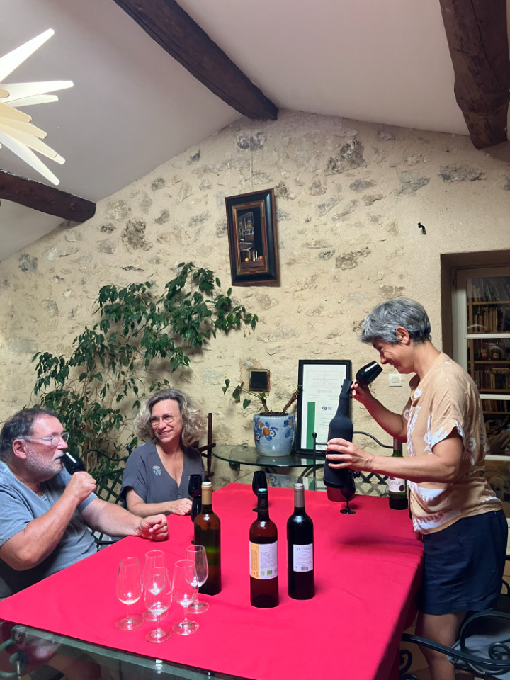 Ateliers de dégustation de vin