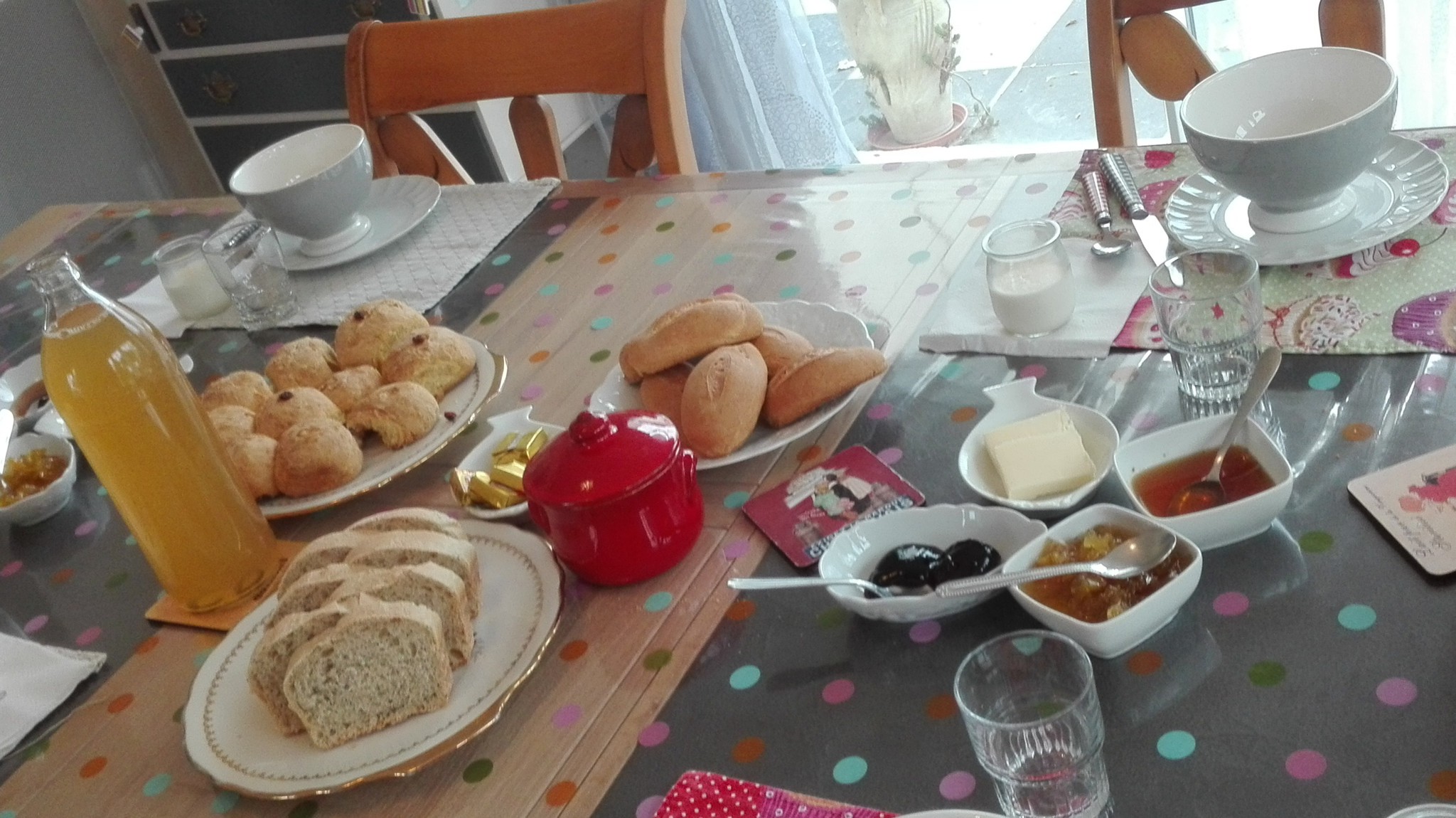 petit déjeuner maison inclus