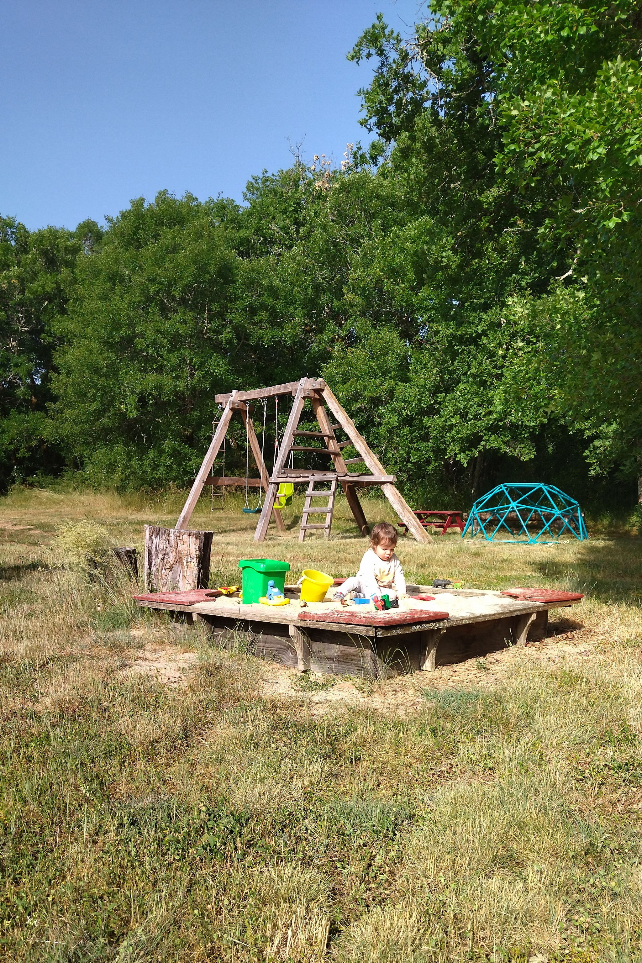 Espace jardin d'enfants