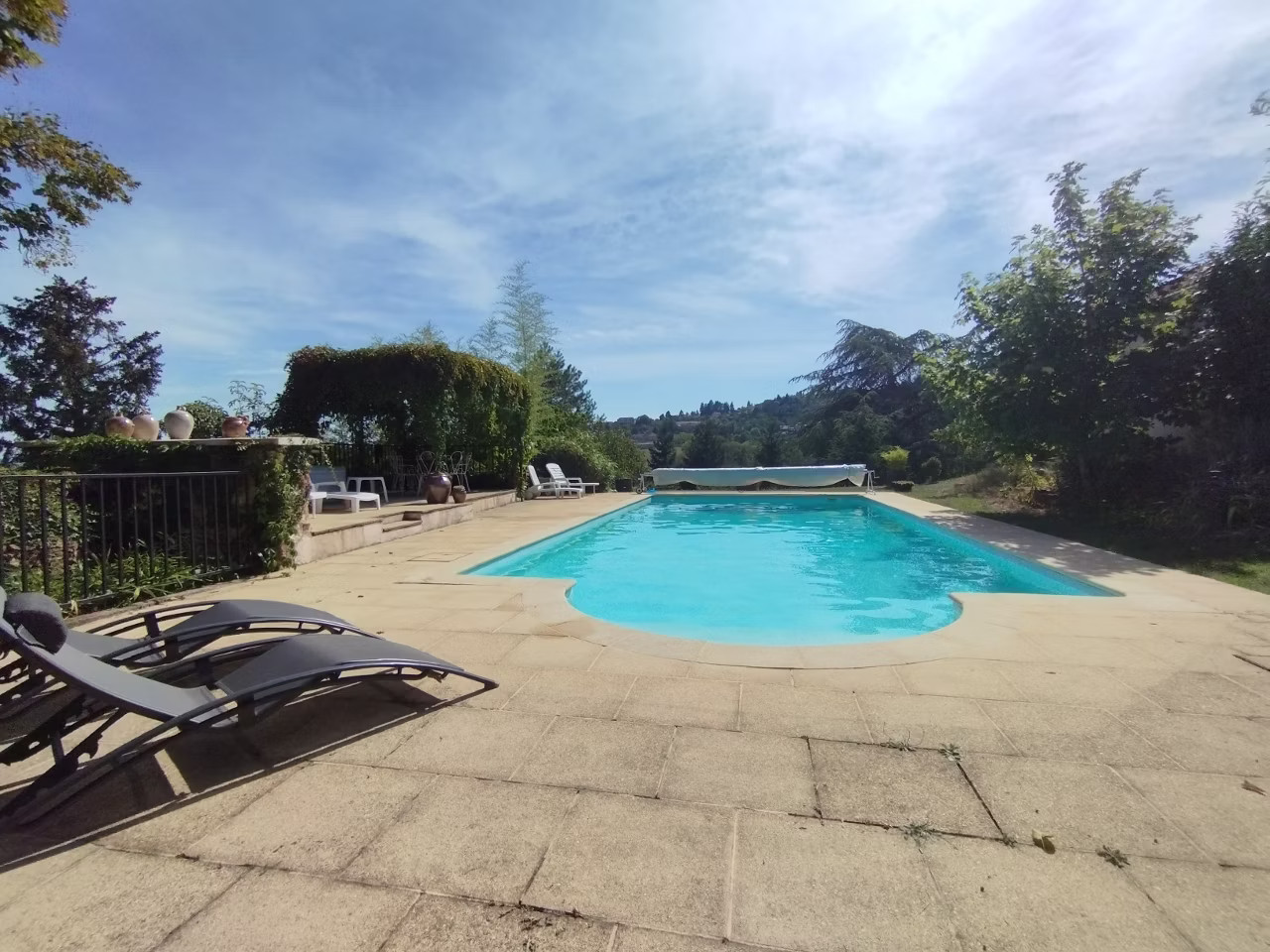 Piscine avec vue