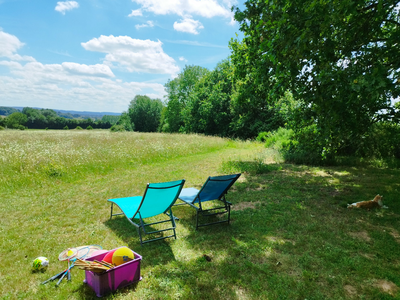 Très bel espace dans la prairie, jeux d'extérieur