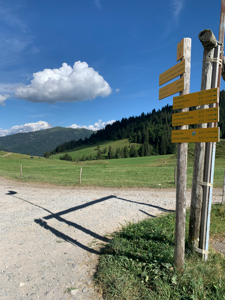 Randos au départ du chalet
