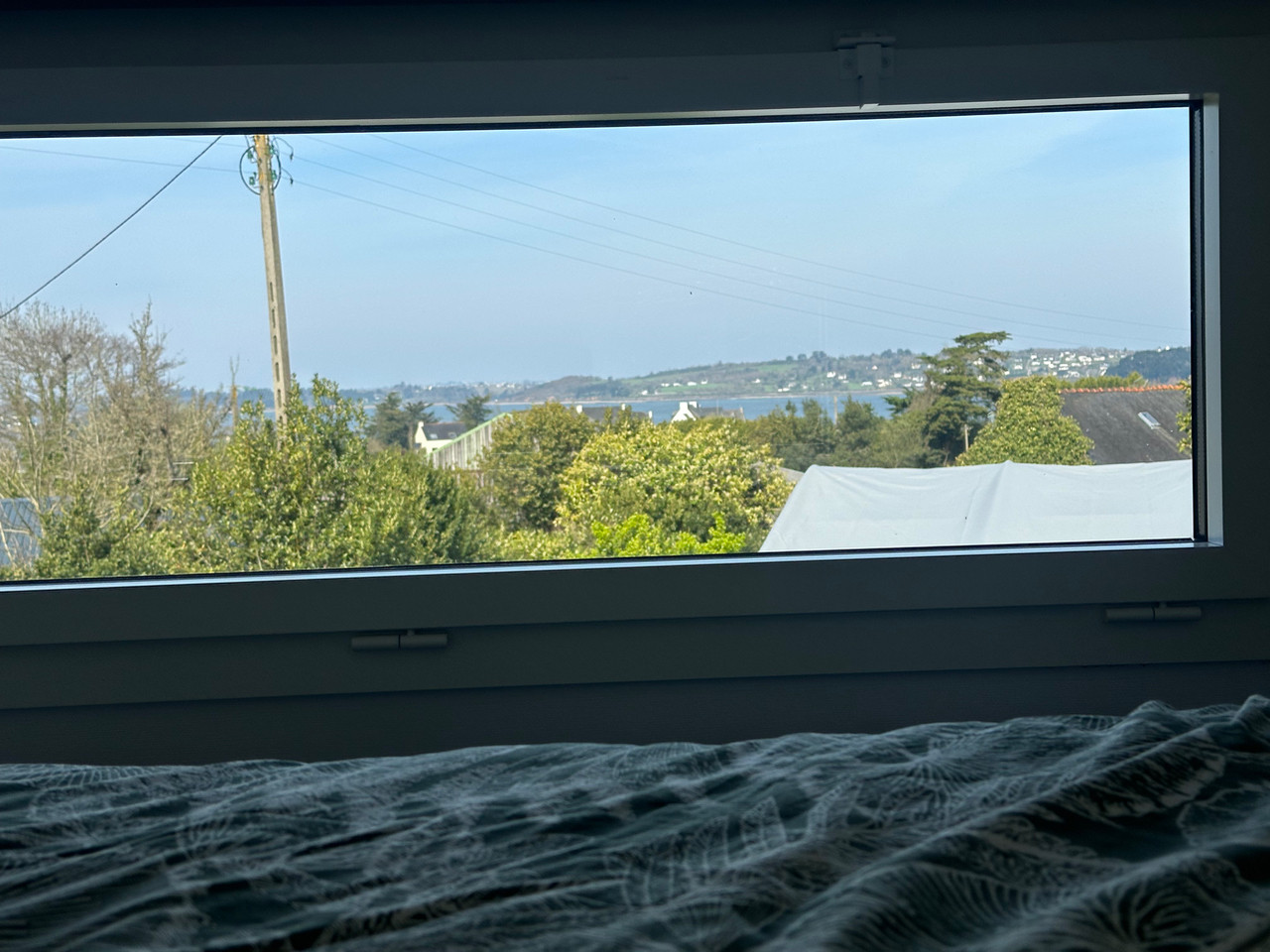 Vue mer depuis la chambre