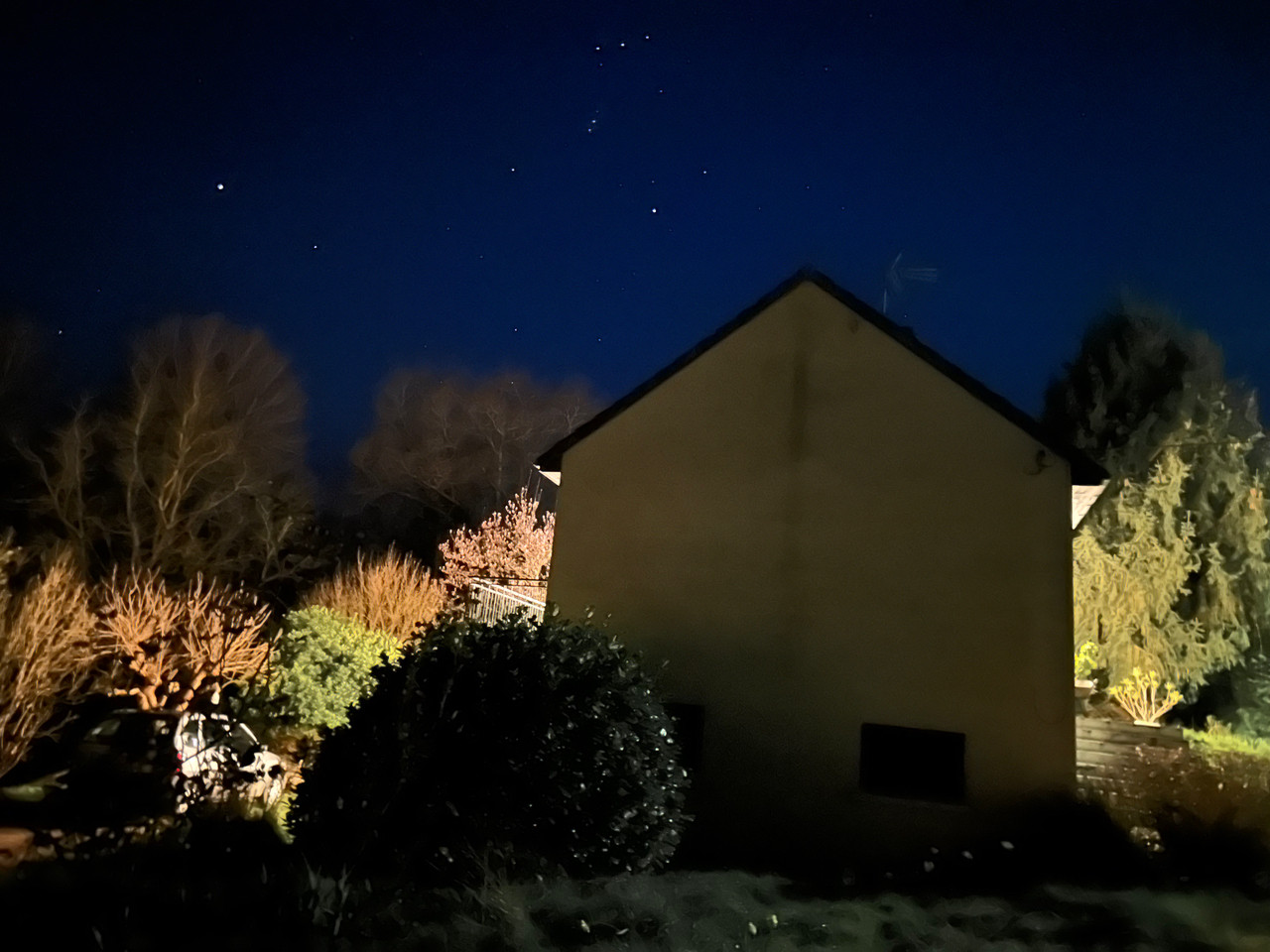 0% de pollution lumineuse , grand balcon