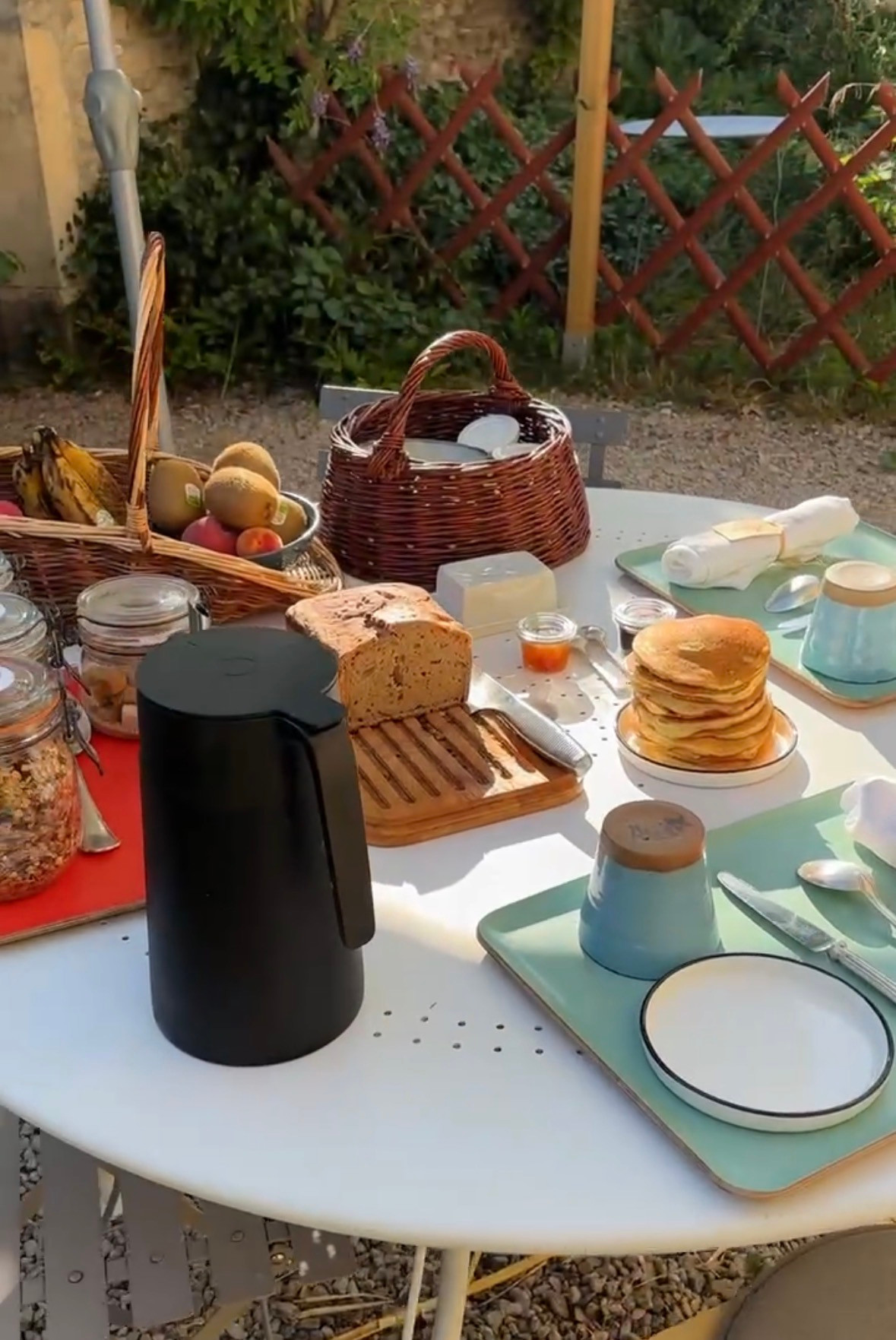 Petit-déjeuner entièrement fait maison