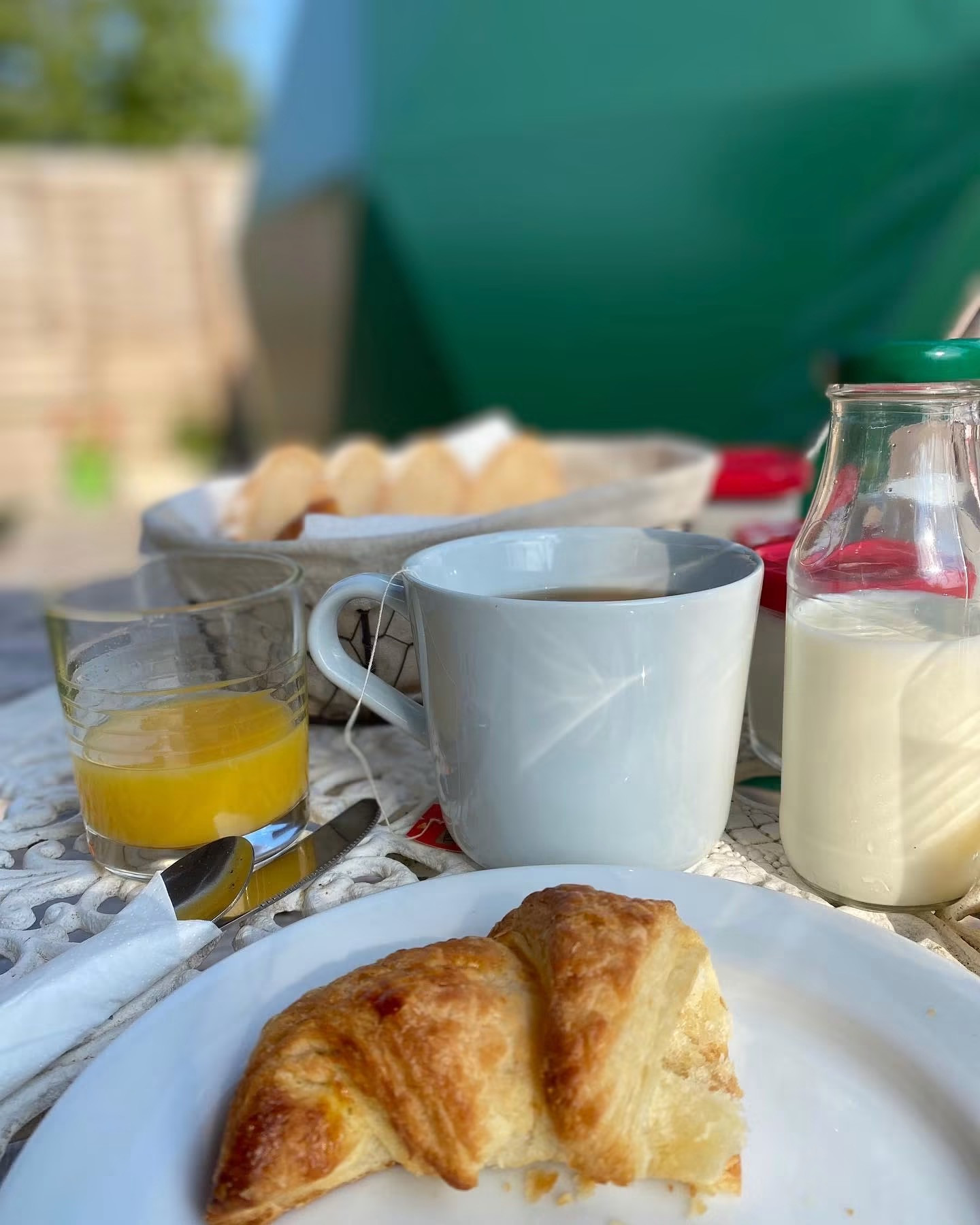 Un petit déjeuner fait maison et inclus