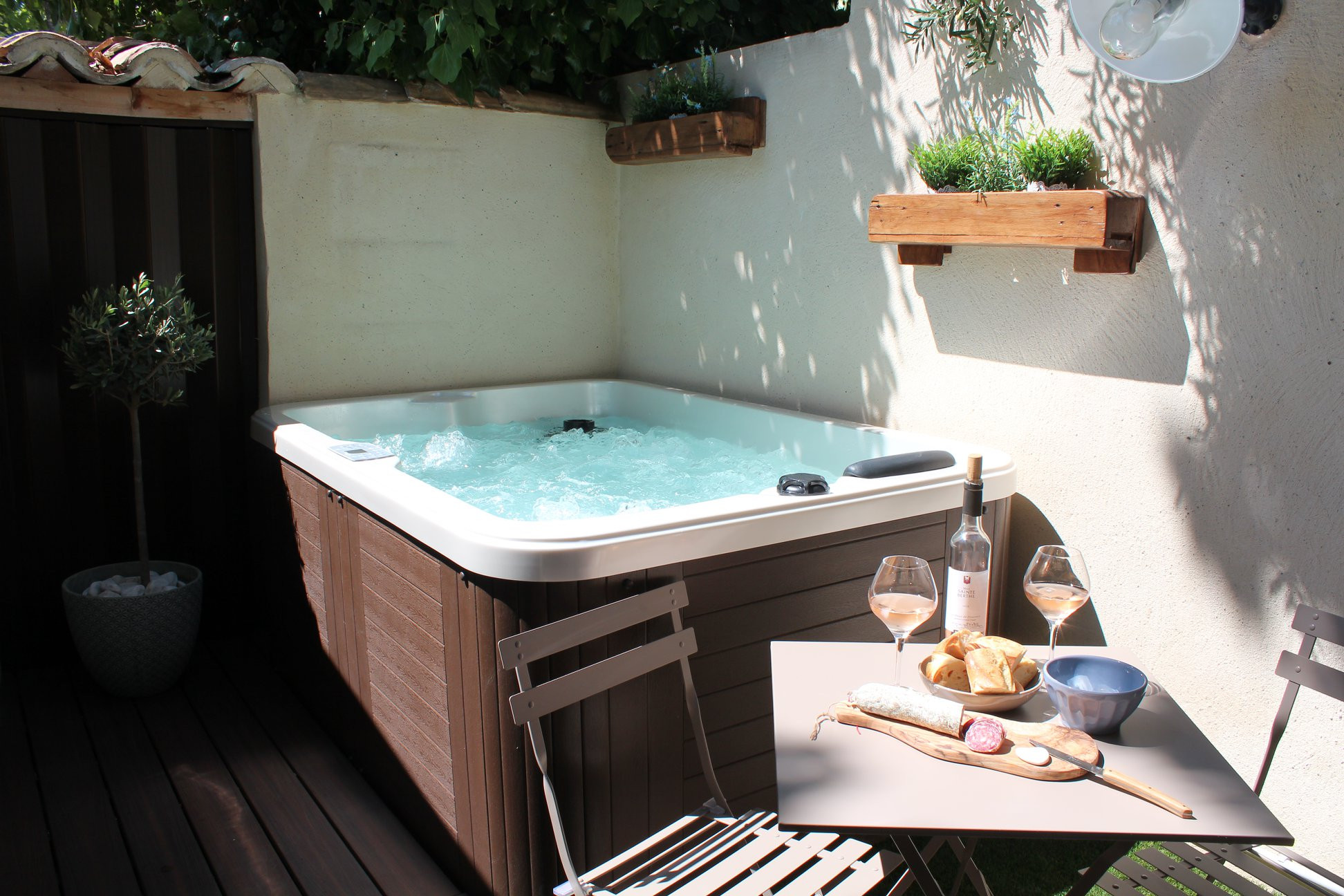 Jaccuzi en toute saison