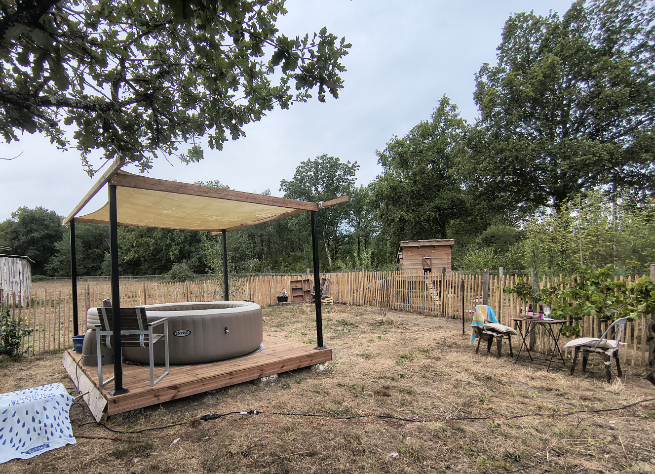 Jacuzzi et espace détente