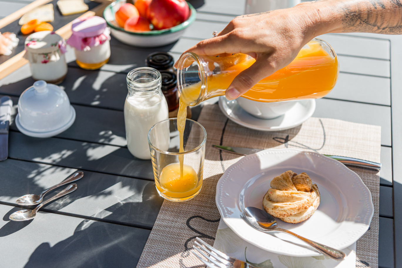 Petit-déjeuner gourmand fait-maison