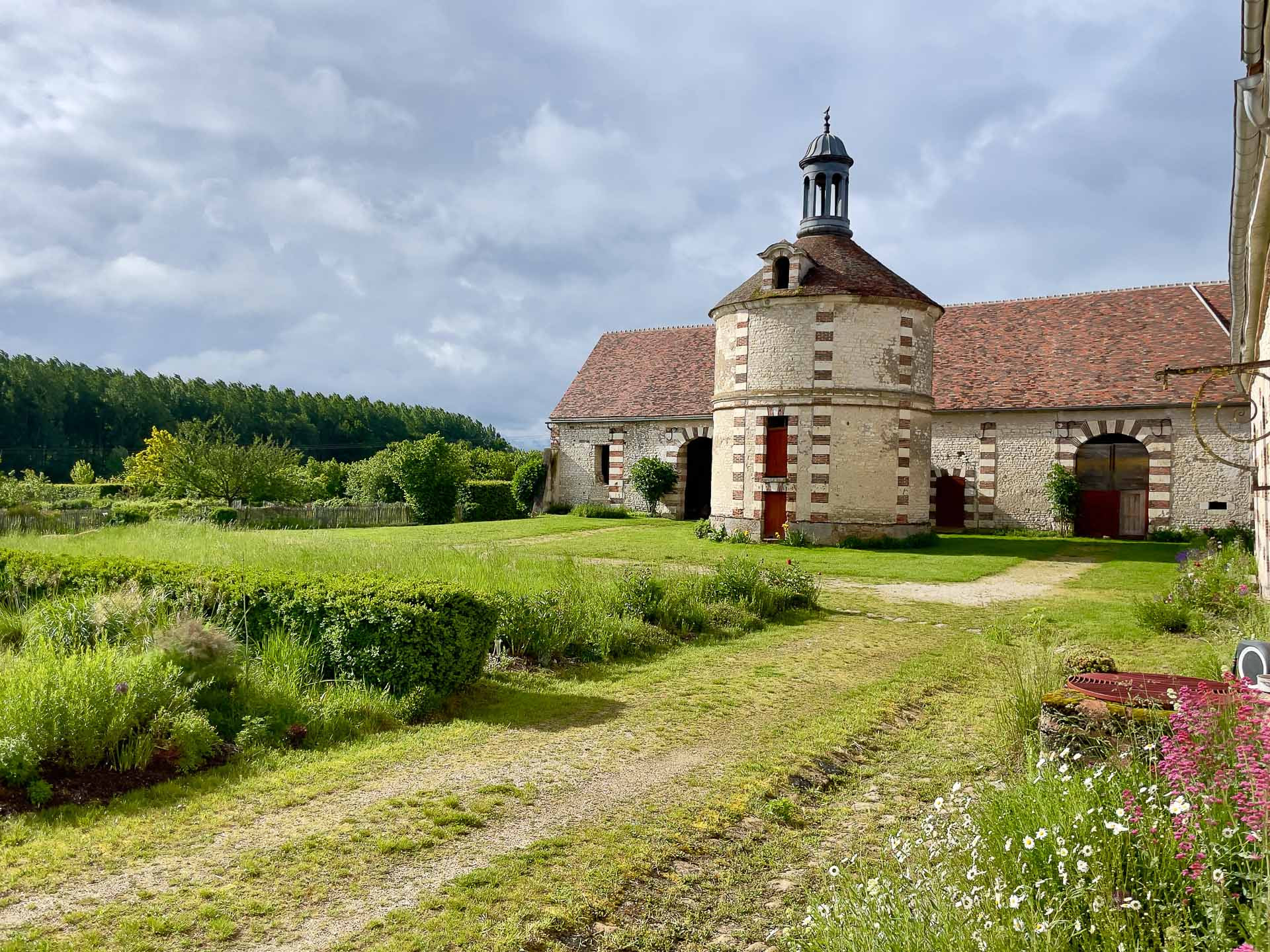 Au coeur d'un jardin d'herboriste