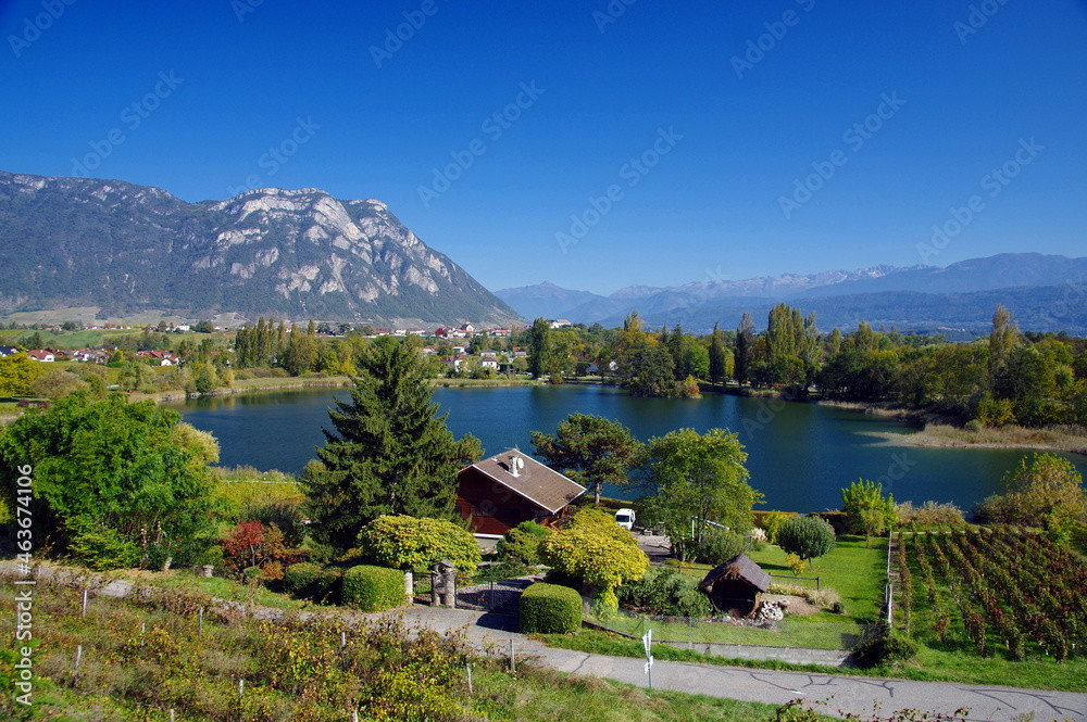 Lac St André à Les Marches