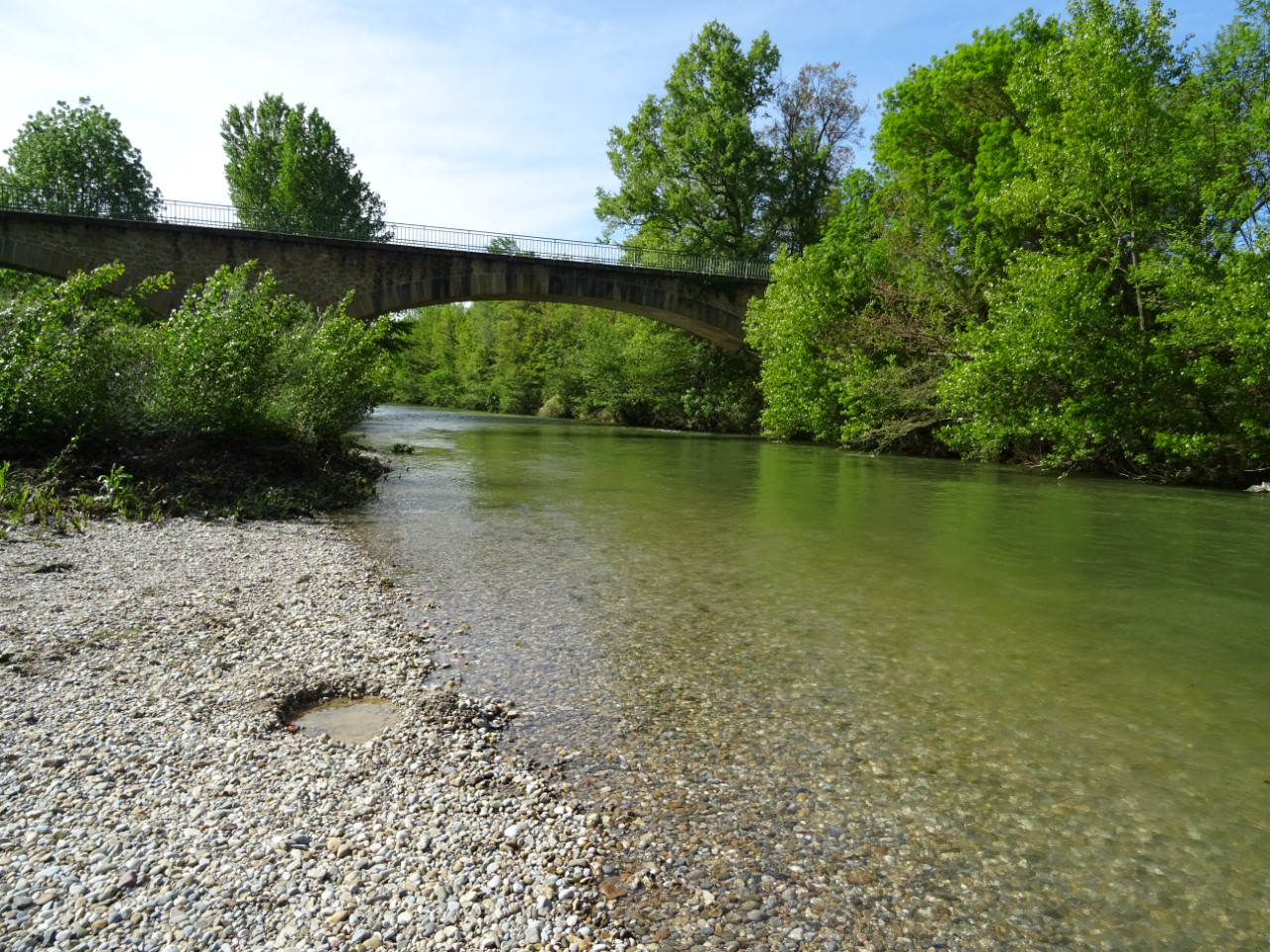 randonnée sur la voie verte